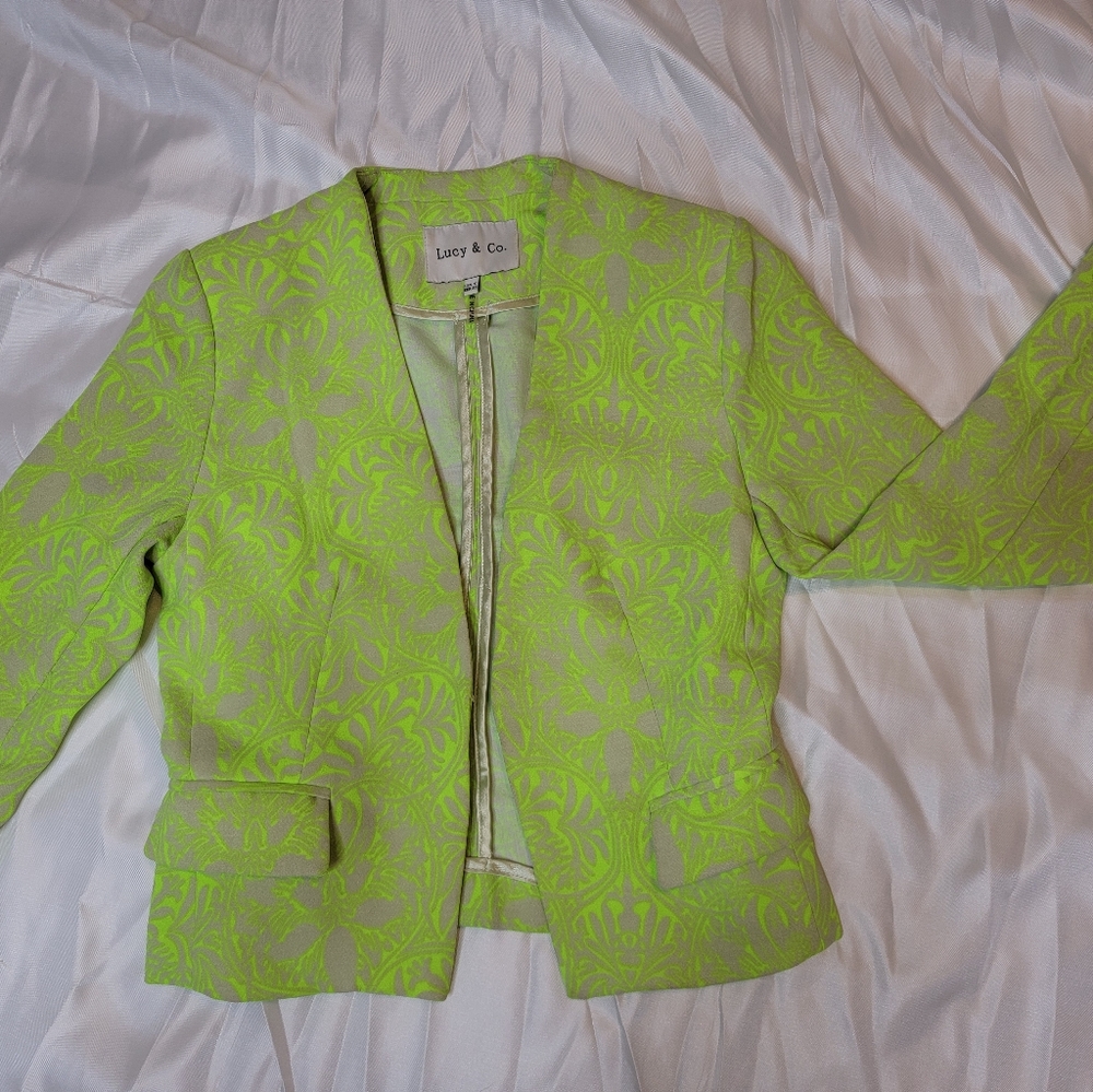 Colorful blazer